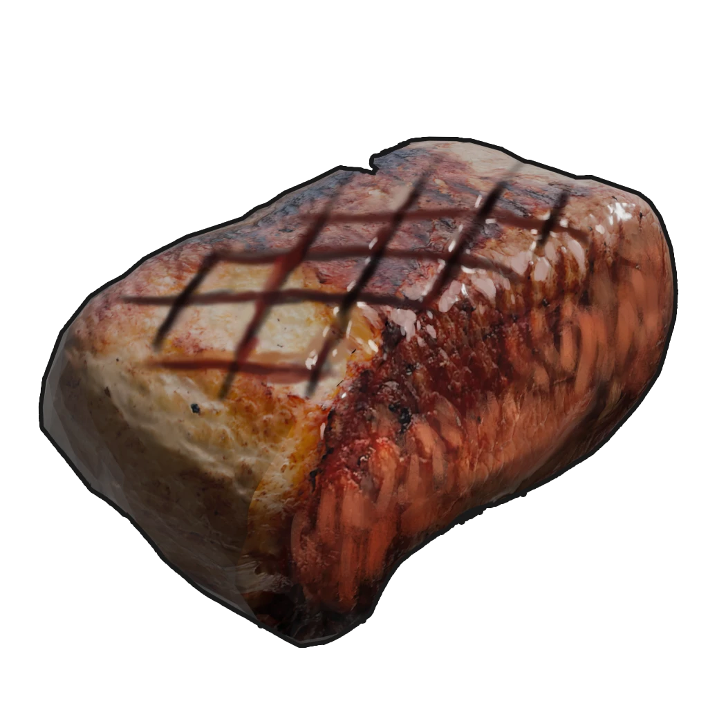Cooked Big Cat Meat