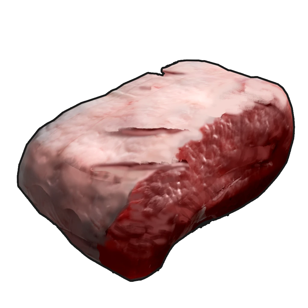 Raw Big Cat Meat