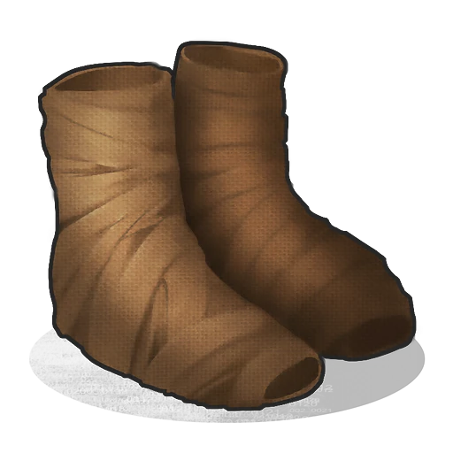 Burlap Shoes