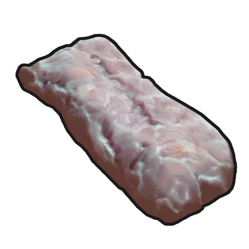 Raw Crocodile Meat