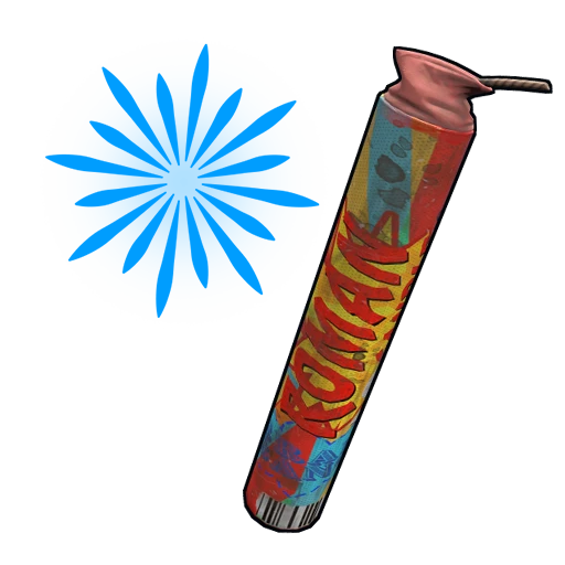 Blue Roman Candle