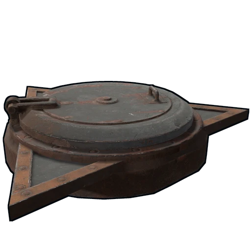 Armored Triangle Ladder Hatch