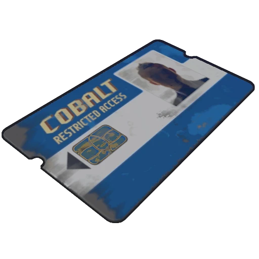 Blue Keycard