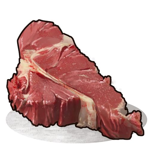Raw Wolf Meat